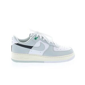 Nike Air Force 1 White Gray Green Sneakers